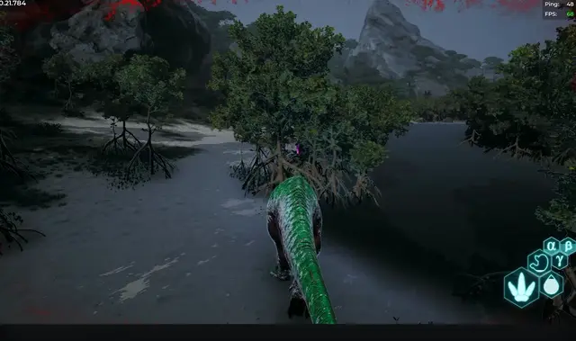 Capture de The Isle Evrima sur le serveur Isla Sonora, par SLAYER