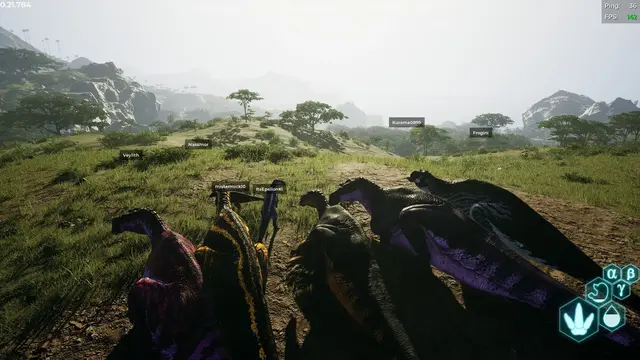 Screenshot di The Isle Evrima sul server Isla Sonora, di Starscream