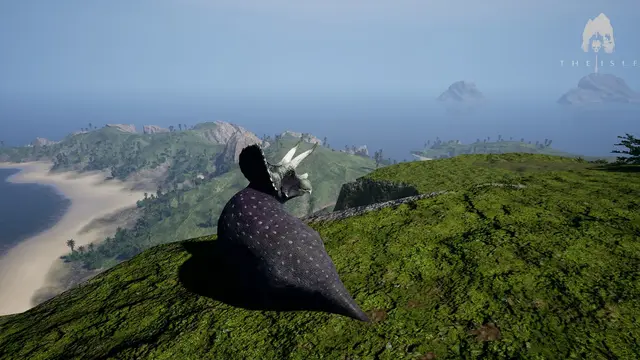 Capture de The Isle Evrima sur le serveur Isla Sonora, par 🌙Becky'Psi🐾