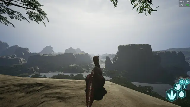 Capture de The Isle Evrima sur le serveur Isla Sonora, par Uria
